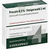 Procain 0.5% Steigerwald Injektionslösung 10 x 2 ml - ab 0,00 €