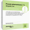 Procain Pharmarissano Ampulle 1% 2ml 10 x 2 ml - ab 6,85 €