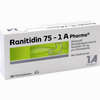 Abbildung von Ranitidin 75 - 1a Pharma Filmtabletten 14 Stück