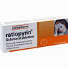 Ratiopyrin Schmerztabletten  20 Stück - ab 2,42 €