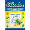 Ricola Aktiv- Frei Ohne Zucker Menthol- Zitrone Bonbon 50 g - ab 0,00 €