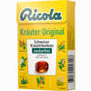 Ricola Kräuter Original Kräuterbonohne Zucker Box  50 g - ab 1,59 €