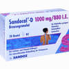 Sandocal- D 1000mg/880 I.e. Brausegranulat  20 Stück - ab 0,00 €