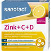 Sanotact Zink + C + D Lutschtabletten 20 Stück - ab 2,44 €