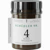 Schüssler Nr. 4 Kalium Chloratum D6 Tabletten 1000 Stück - ab 15,97 €