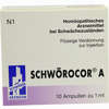 Schwörocor A Ampullen 10 x 1 ml - ab 0,00 €