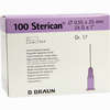 Sterican 0. 55x25 Lila L L 100 Stück - ab 2,36 €