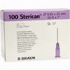 Sterican 0. 55x25 Lila L L 100 Stück - ab 6,81 €