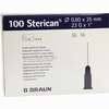 Sterican 0. 60x25 Blau L L 100 Stück - ab 4,95 €