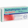 Sumatriptan Hexal bei Migräne 50 Mg Tabletten  2 Stück