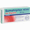 Sumatriptan Hexal bei Migräne 50 Mg Tabletten  2 Stück - ab 4,35 €