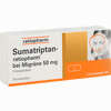 Sumatriptan- Ratiopharm bei Migräne 50 Mg Fta Filmtabletten 2 Stück - ab 4,04 €