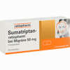 Sumatriptan- Ratiopharm bei Migräne 50 Mg Fta Filmtabletten 2 Stück - ab 4,09 €