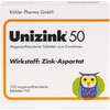 Abbildung von Unizink 50 Tabletten 100 Stück