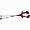 Unterarmkrücke Alu Rot 2 Stück - ab 20,95 €