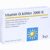 Vitamin D3 Köhler 2000 Ie Kapseln  20 Stück