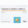 Vitamin D3 Köhler 2000 Ie Kapseln  20 Stück - ab 2,48 €
