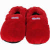 Abbildung von Wärme- Pantoffel Slippies Deluxe Rot Plüsch Gr. M 2 Stück