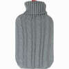 Wärmflasche Gummi 2 Liter mit Rollkragen- Pullover- Bezug 1 Stück - ab 4,58 €