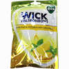Wick Bonbons Zitrone & Natürliches Menthol mit Zucker  72 g