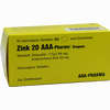 Zink 20 Aaa- Pharma Dragees  50 Stück - ab 8,55 €