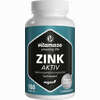 Zink Aktiv 25mg Hochdosiert Vegan Tabletten 180 Stück - ab 0,00 €