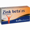 Abbildung von Zink Beta 25 Brausetabletten 40 Stück