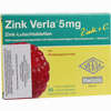 Zink Verla 5mg Lutschtabletten Himbeer  50 Stück - ab 7,73 €