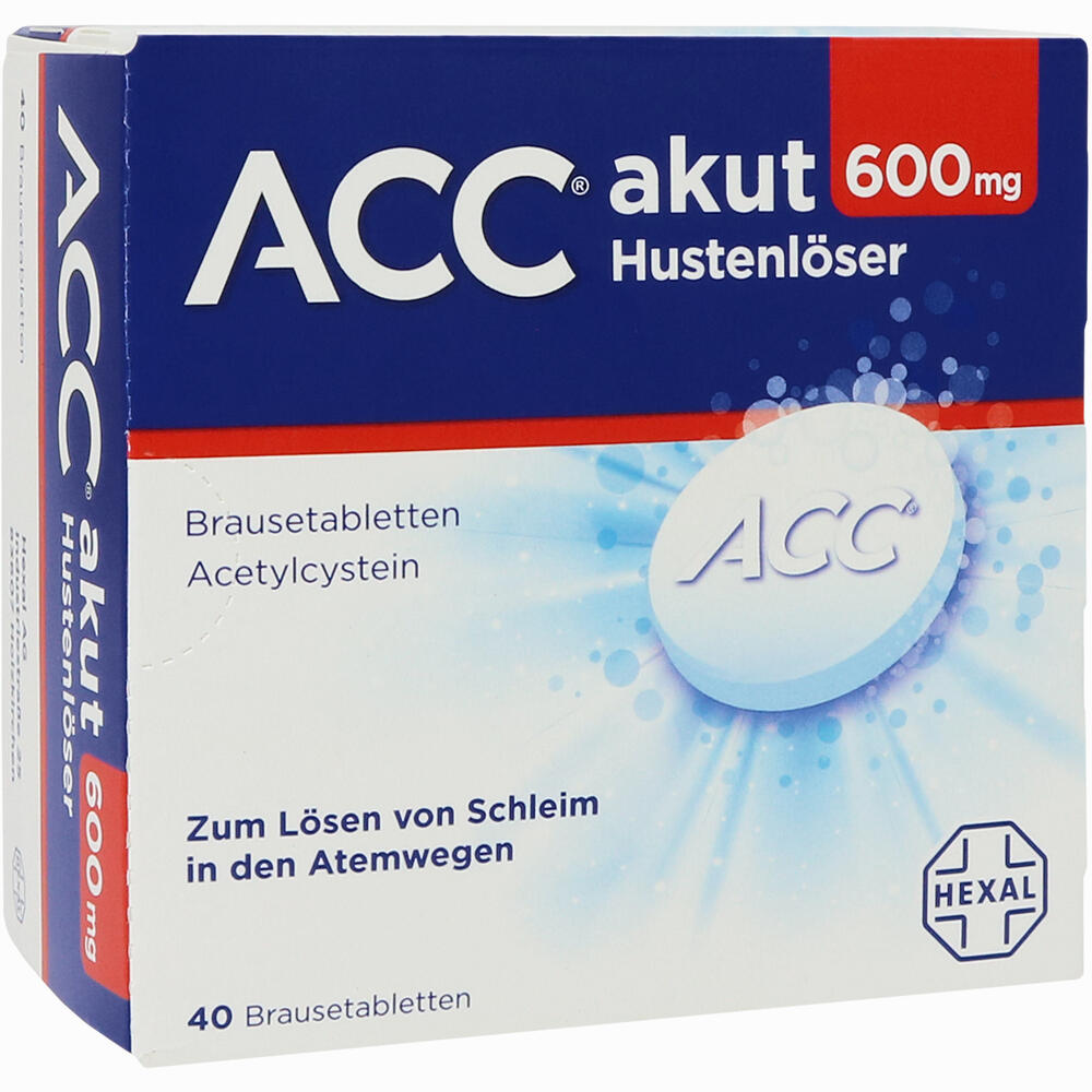 Acc Akut 600mg Brausetabletten  Informationen und Inhaltsstoffe