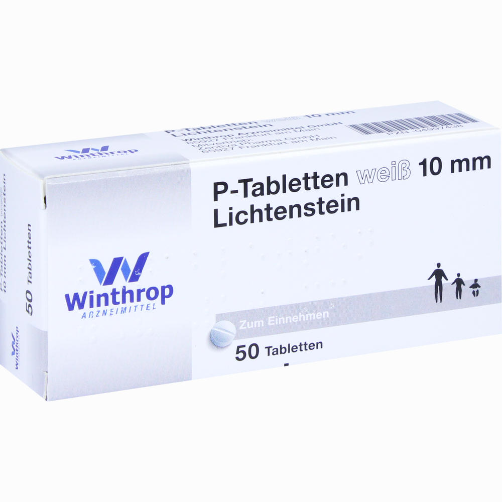 P Tabletten Weiss 10mm Lichtenstein Tabletten Ab 9 23