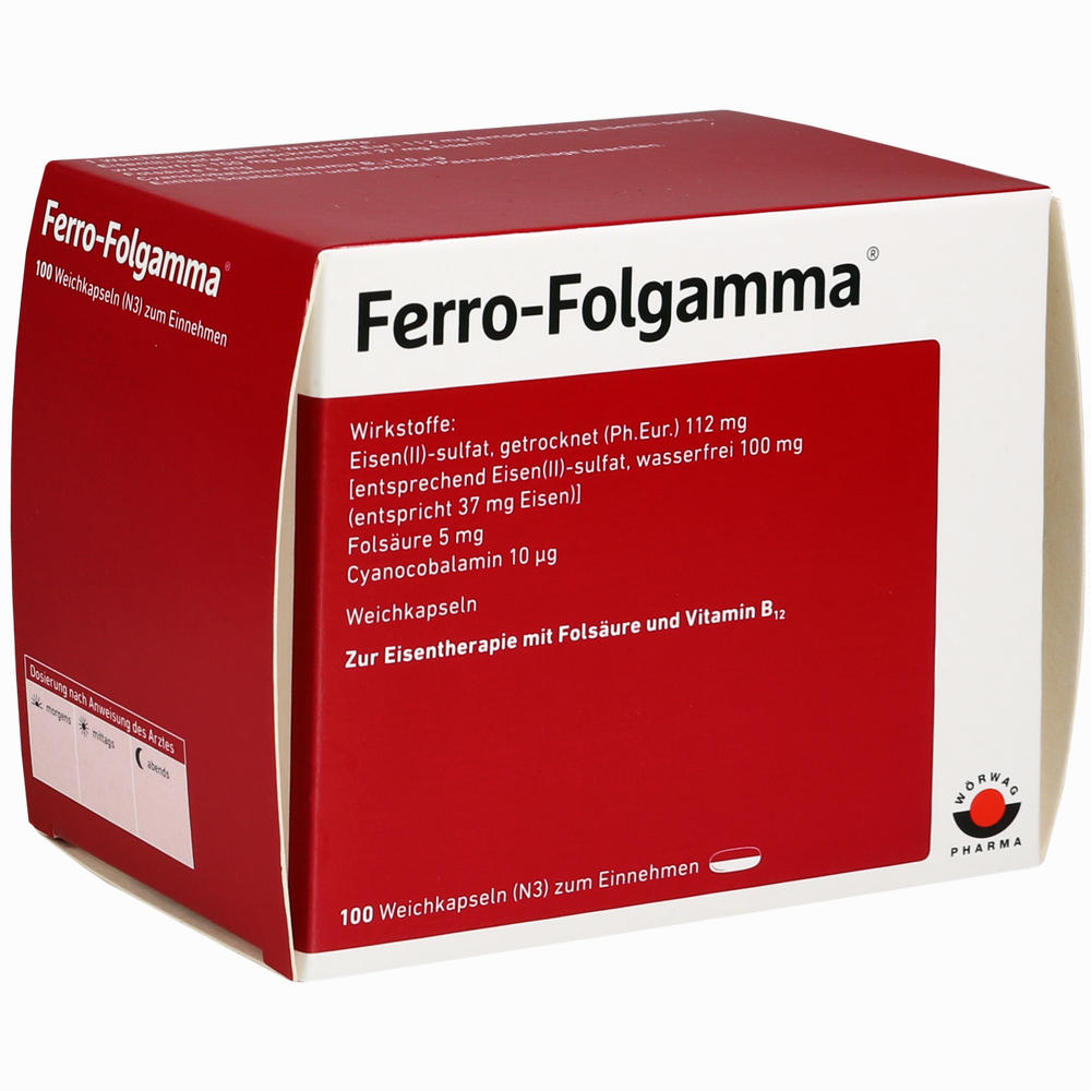 Ferro- Folgamma Weichkapseln » Informationen und Inhaltsstoffe
