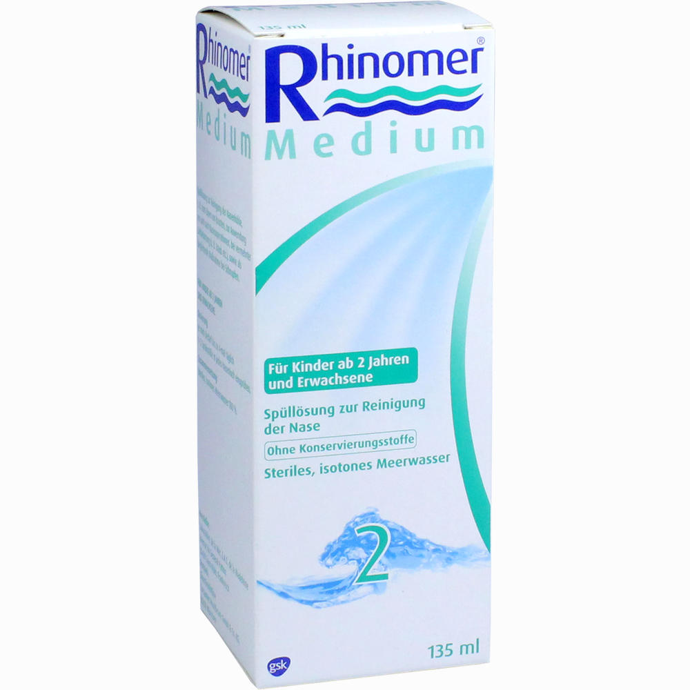 Rhinomer 2 Medium Lösung » Informationen und Inhaltsstoffe