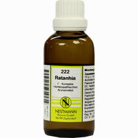 222 Ratanhia F Komplex Dilution 20 ml - ab 8,43 €