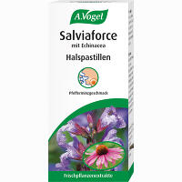 A. Vogel Salviaforce mit Echinacea Halspastillen  20 Stück