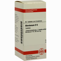 Abrotanum D6 Tabletten 80 Stück - ab 7,79 €