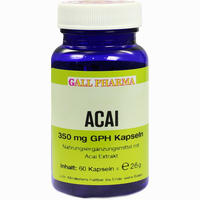 Acai 350 Mg Gph Kapseln  60 Stück - ab 13,66 €