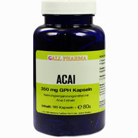 Acai 350 Mg Gph Kapseln  60 Stück - ab 14,12 €