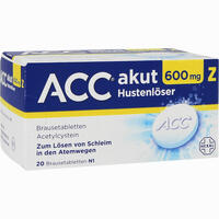Acc Akut 600 Z Hustenlöser Brausetabletten 10 Stück - ab 5,32 €