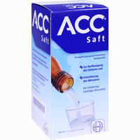 Acc Saft 20 Mg/ml Lösung Zum Einnehmen  200 ml 
