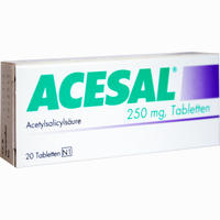 Acesal 250mg Tabletten 20 Stück