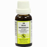 Nestmann Acid. Benzoicum 28 Dilution 50 ml - ab 8,46 €