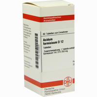 Acidum Formic D12 Tabletten 80 Stück - ab 7,60 €