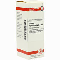 Acidum Hydrofluor C30 Dilution 20 ml
