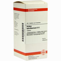 Acidum Hydrofluor D12 Tabletten 80 Stück - ab 7,80 €