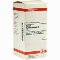 Acidum Hydrofluor D12 Tabletten 80 Stück - ab 8,10 €