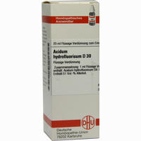 Acidum Hydrofluor D30 Dilution 20 ml