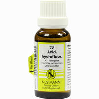 Acidum Hydrofluor K Kompl 72 Dilution 50 ml - ab 8,76 €