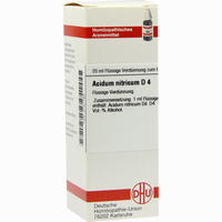 Acidum Nitr D4 Dilution DHU-Arzneimittel GmbH & Co. KG 20 ml