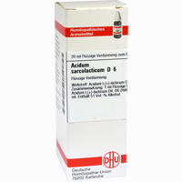 Acidum Sarcolactic D6 Dilution 20 ml