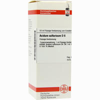Acidum Sulf D6 Dilution 50 ml